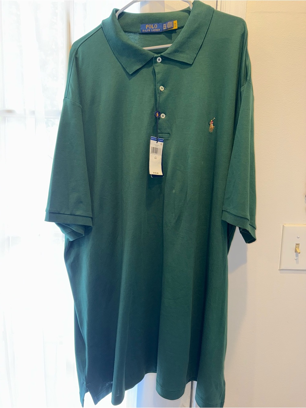 Polo by Ralph Lauren Forest Green Classic Polo with Embroidered Pony
